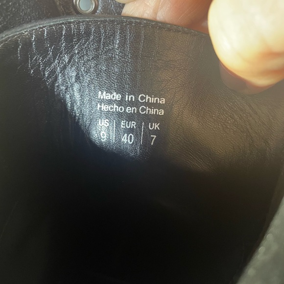 Also Rise Patrick Ervell Lug Sole Ankle Boots Size 9 - Picture 7 of 15